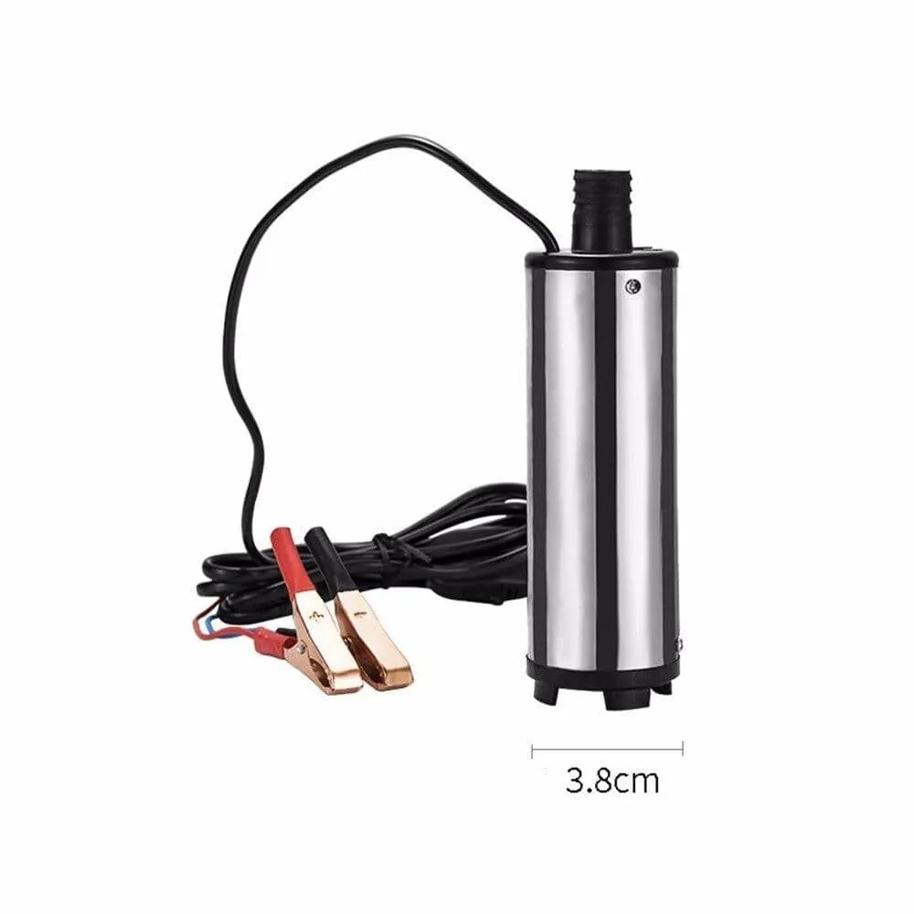 12l/min 38/51MM Dc Electric Submersible Pump For Pumping Diesel Oil Water , Fuel Transfer Pump ,oil Suction Pump , 12 24 V Volt