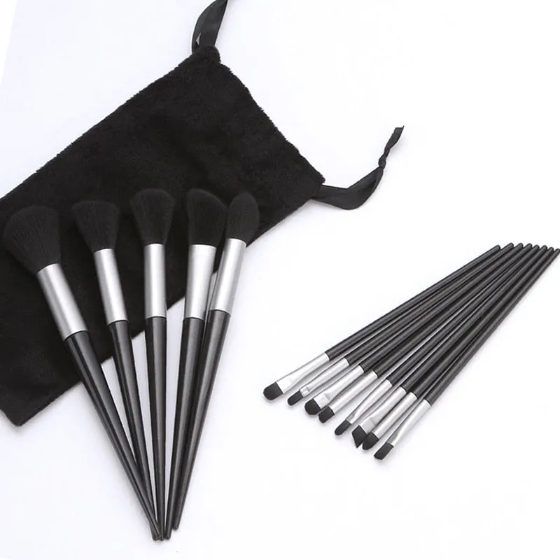 13 PCS Makeup Brushes Set Eye Shadow Foundation Women Cosmetic Brush Eyeshadow Blush Powder Blending Beauty Soft Make Up Tools