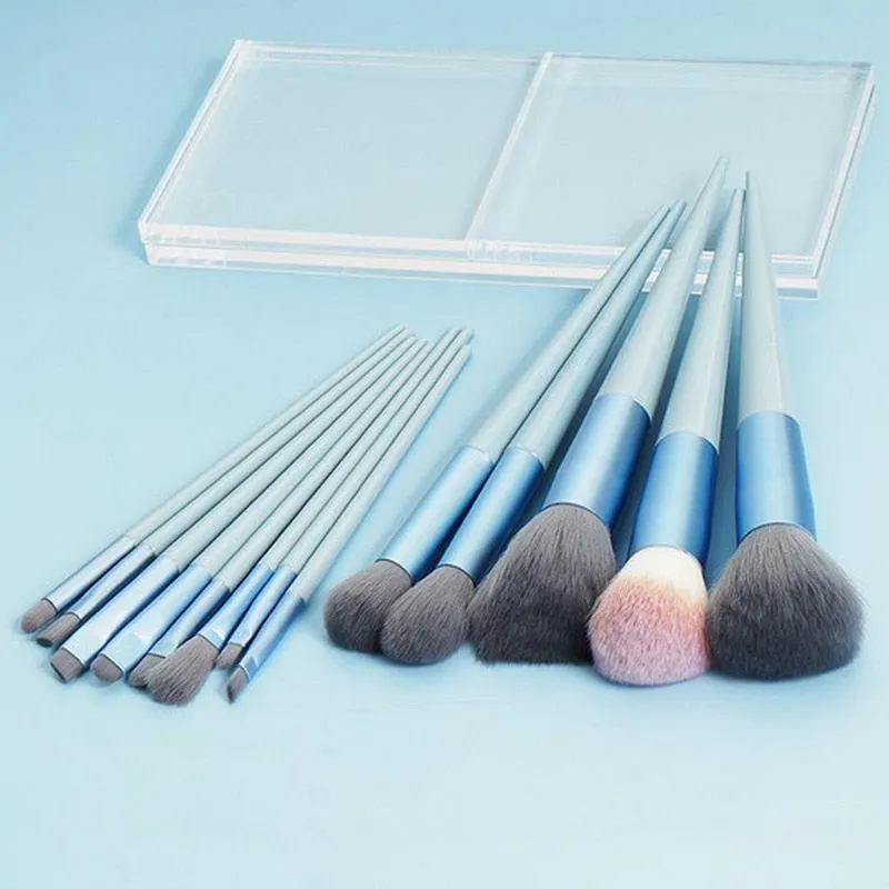 13 PCS Makeup Brushes Set Eye Shadow Foundation Women Cosmetic Brush Eyeshadow Blush Powder Blending Beauty Soft Make Up Tools
