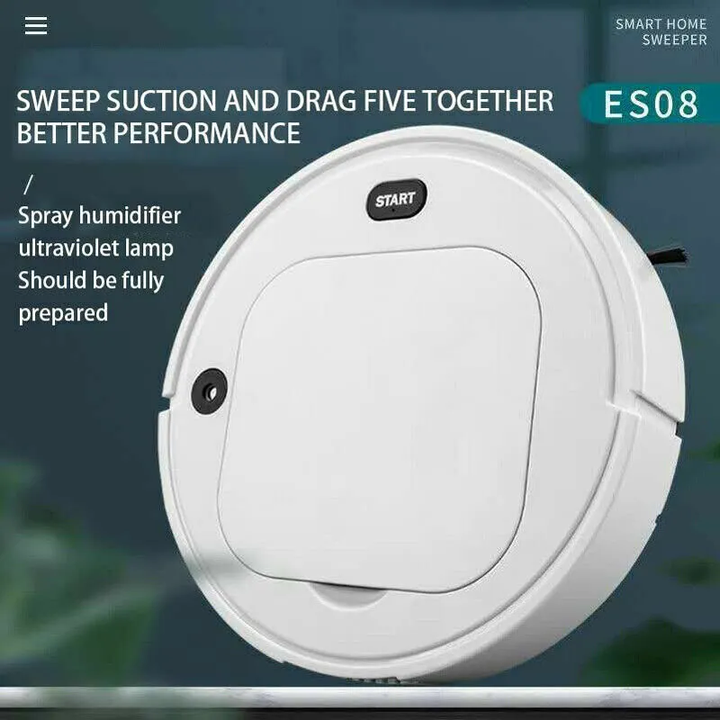 3 IN 1 Smart Robot Vacuum Cleaner | Auto Cleaning | Microfiber Mop | Floor Sweeper