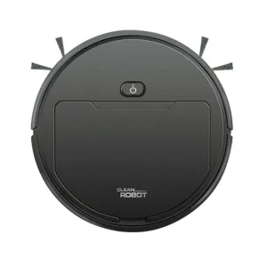 3-in-1 Smart Vacuum Cleaner Robot | Rechargeable Multifunctional Dry / Wet | Black