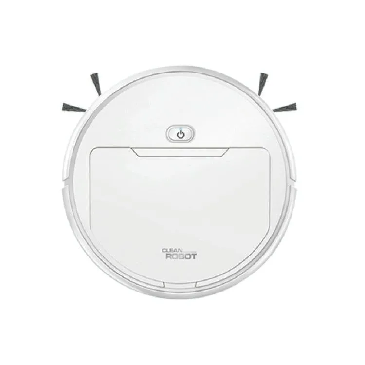 3-in-1 Smart Vacuum Cleaner Robot | Rechargeable Multifunctional Dry / Wet | Black