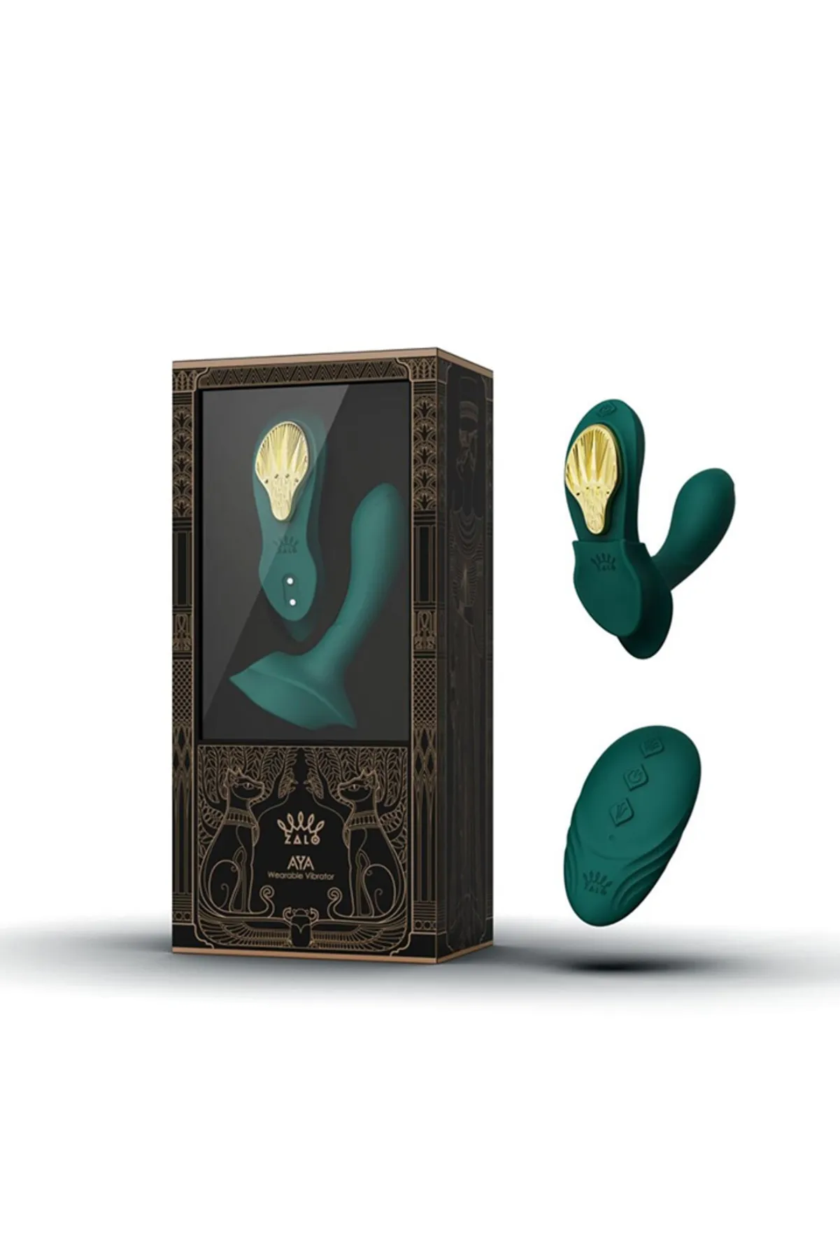 Aya Wearable Vibrator - Turquoise Green
