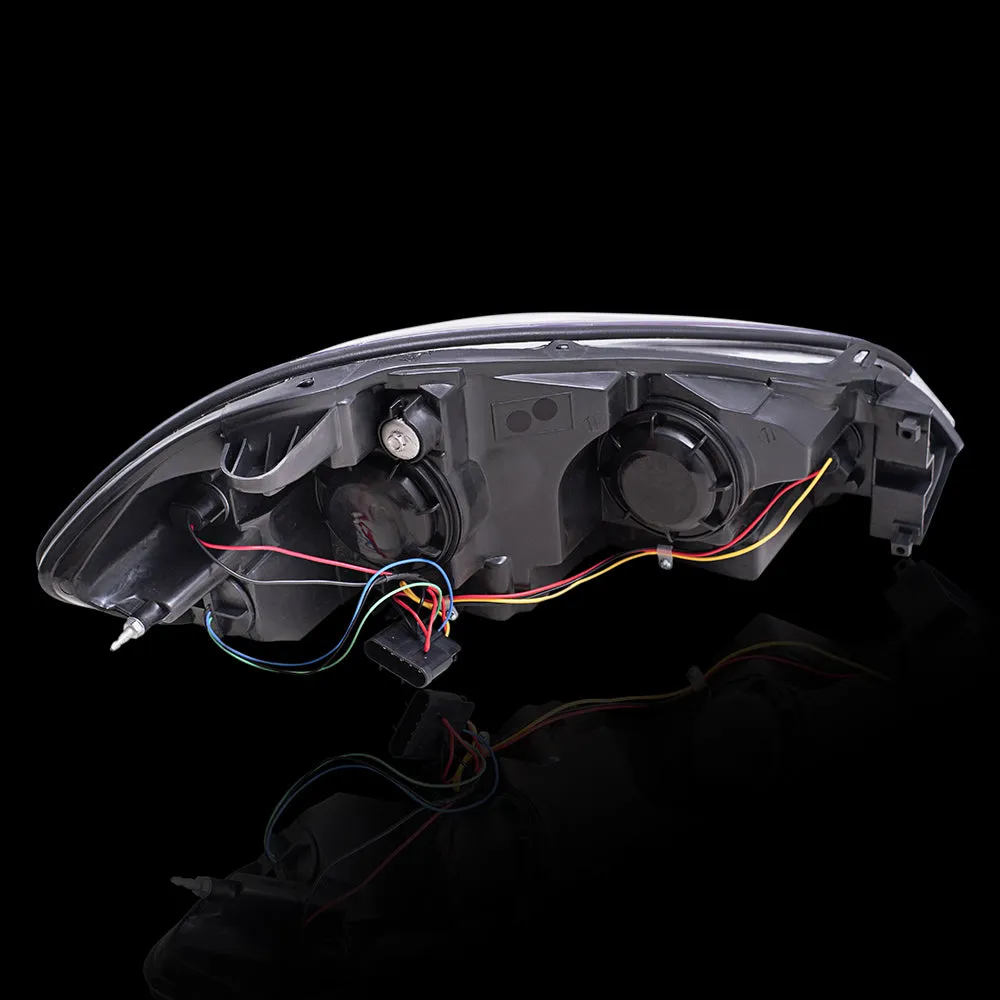 Brock Aftermarket Replacement Driver Left Passenger Right Halogen Combination Headlight Assembly Set Compatible with 2006-2013 Chevy Impala