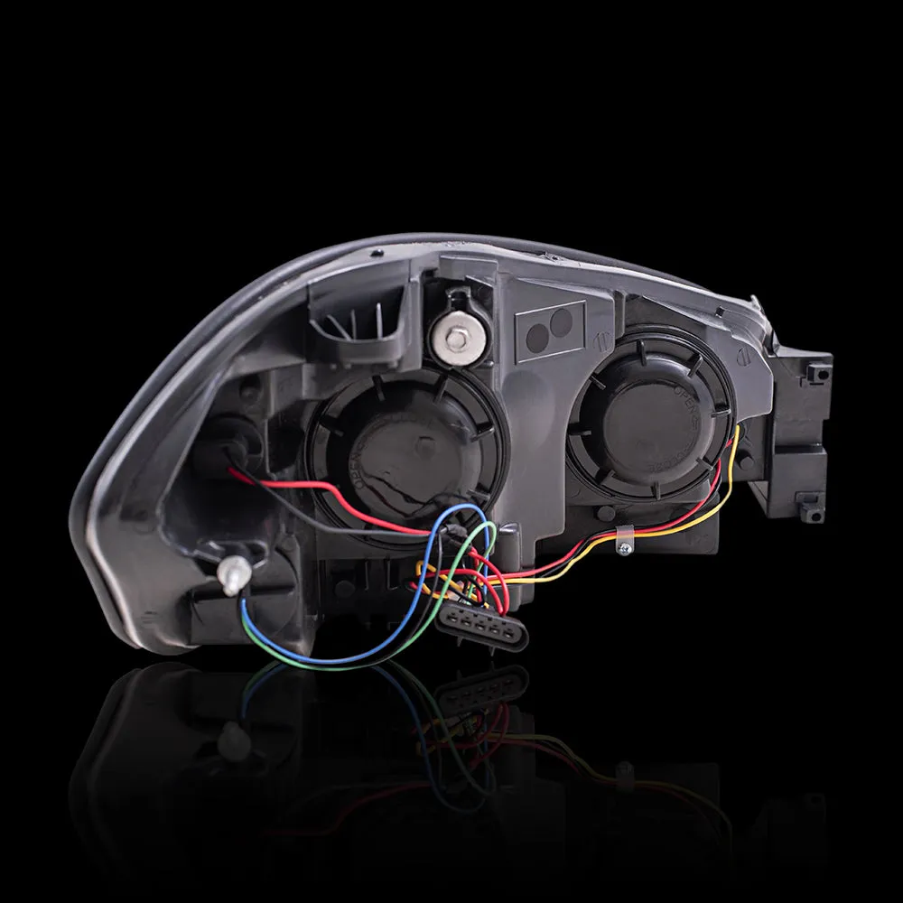Brock Aftermarket Replacement Driver Left Passenger Right Halogen Combination Headlight Assembly Set Compatible with 2006-2013 Chevy Impala