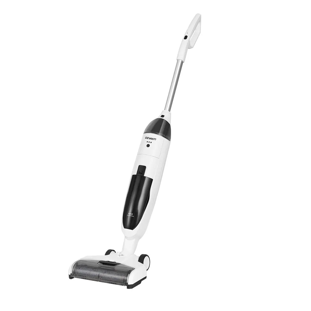 Cordless Wet-Dry Vacuum Cleaner, Mop, HEPA Filter - Devanti