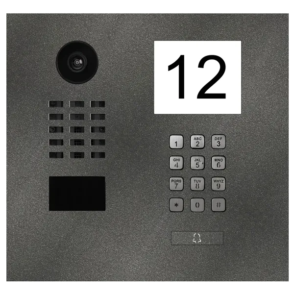 DoorBird IP Intercom Video Door Station D2101IKH with Keypad - Flush backbox and Surface backbox available separately