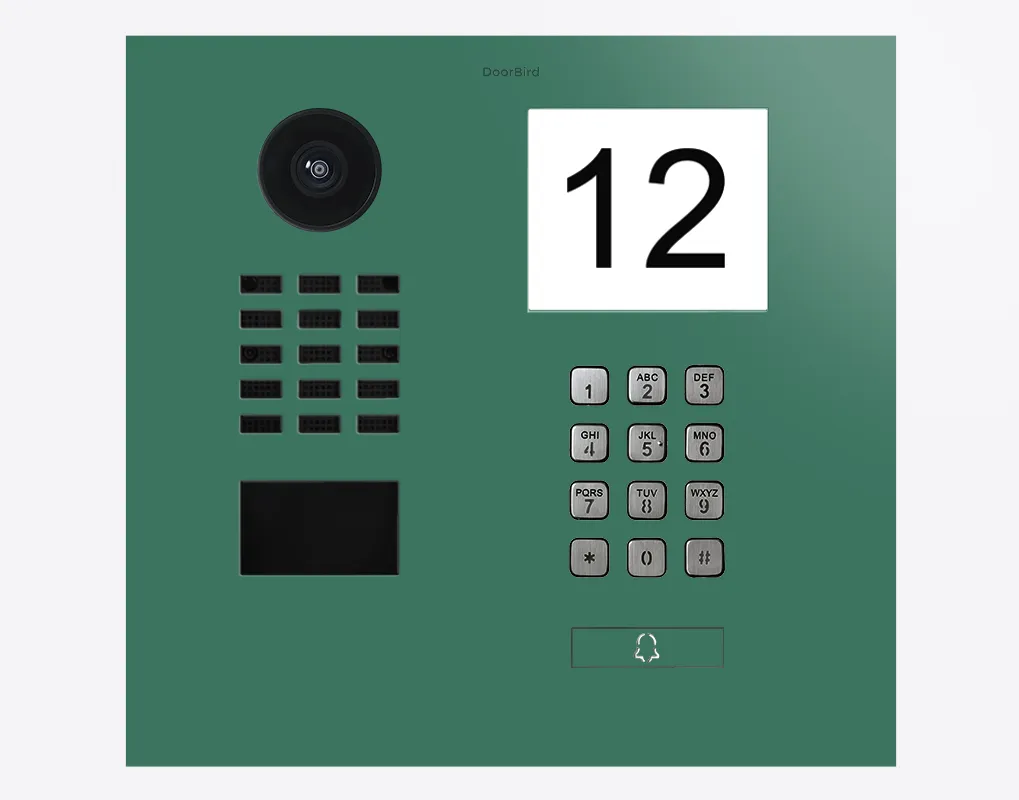 DoorBird IP Intercom Video Door Station D2101IKH with Keypad - Flush backbox and Surface backbox available separately