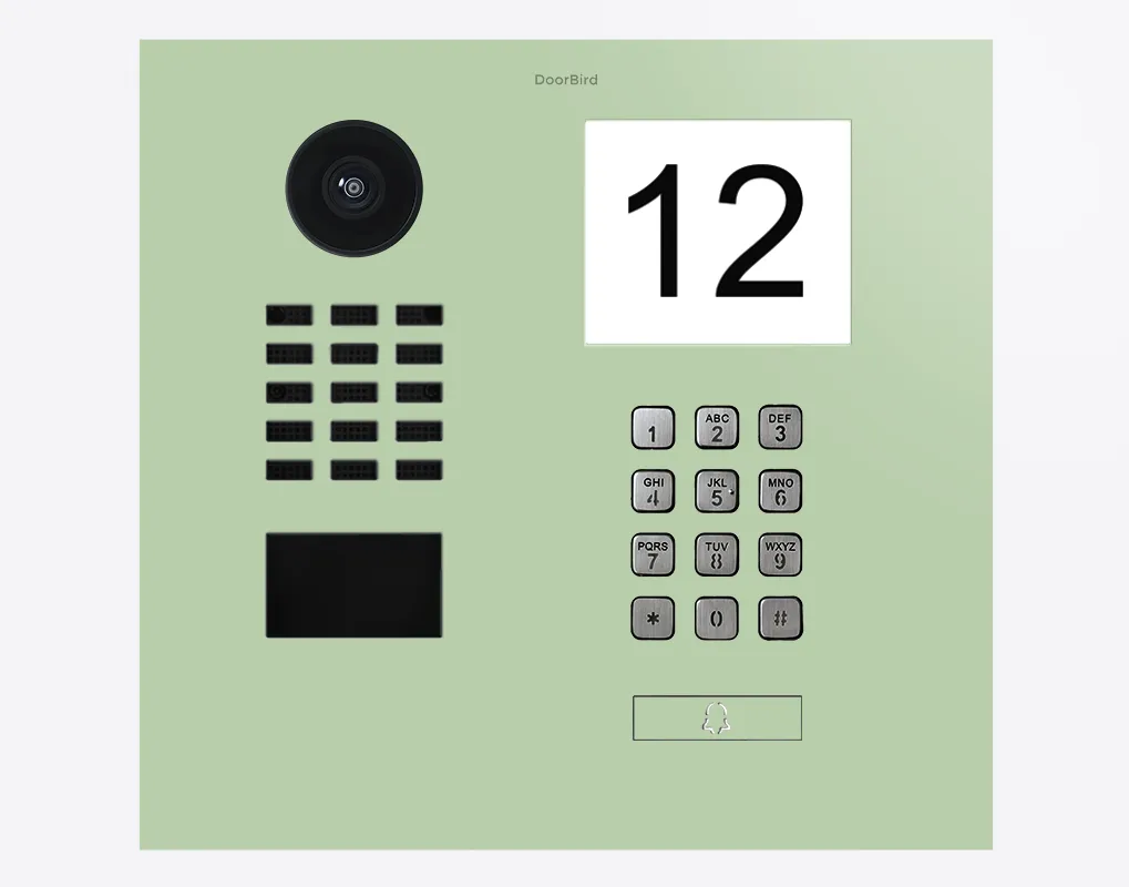 DoorBird IP Intercom Video Door Station D2101IKH with Keypad - Flush backbox and Surface backbox available separately