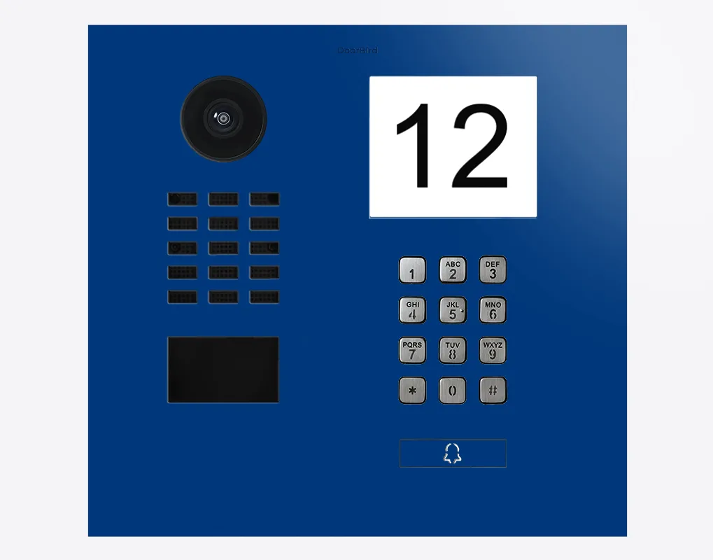DoorBird IP Intercom Video Door Station D2101IKH with Keypad - Flush backbox and Surface backbox available separately