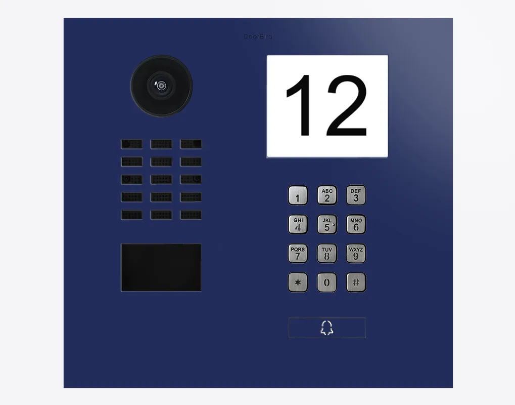 DoorBird IP Intercom Video Door Station D2101IKH with Keypad - Flush backbox and Surface backbox available separately