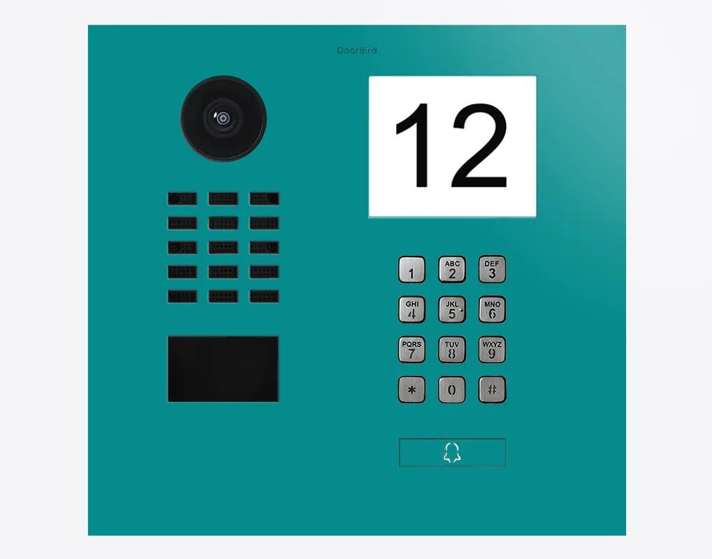 DoorBird IP Intercom Video Door Station D2101IKH with Keypad - Flush backbox and Surface backbox available separately
