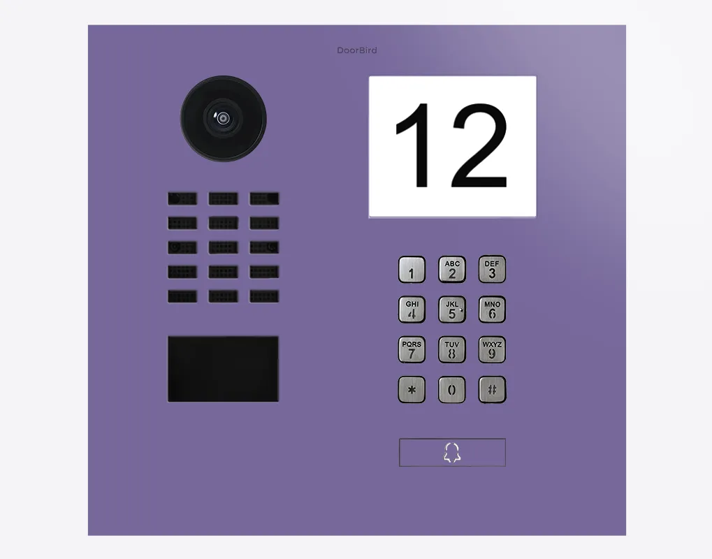DoorBird IP Intercom Video Door Station D2101IKH with Keypad - Flush backbox and Surface backbox available separately
