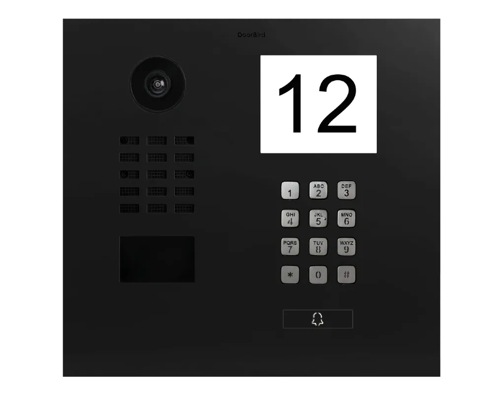 DoorBird IP Intercom Video Door Station D2101IKH with Keypad - Flush backbox and Surface backbox available separately