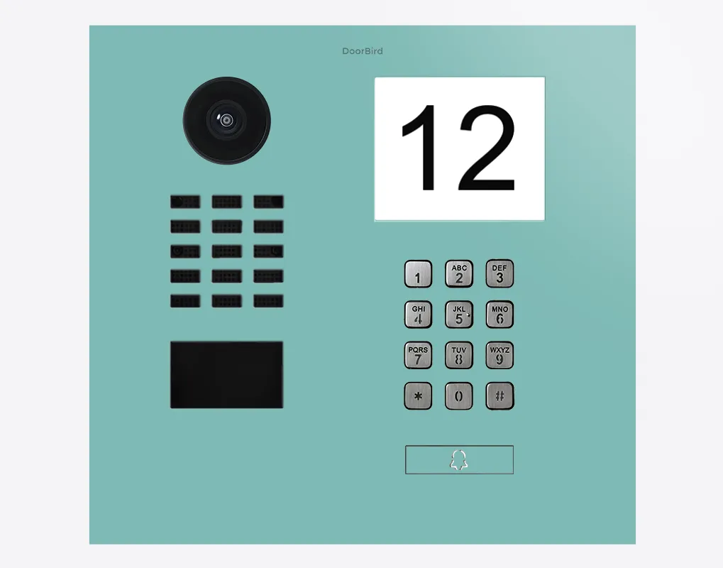 DoorBird IP Intercom Video Door Station D2101IKH with Keypad - Flush backbox and Surface backbox available separately