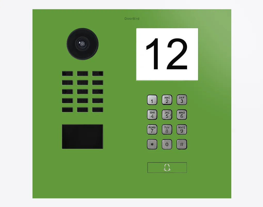 DoorBird IP Intercom Video Door Station D2101IKH with Keypad - Flush backbox and Surface backbox available separately