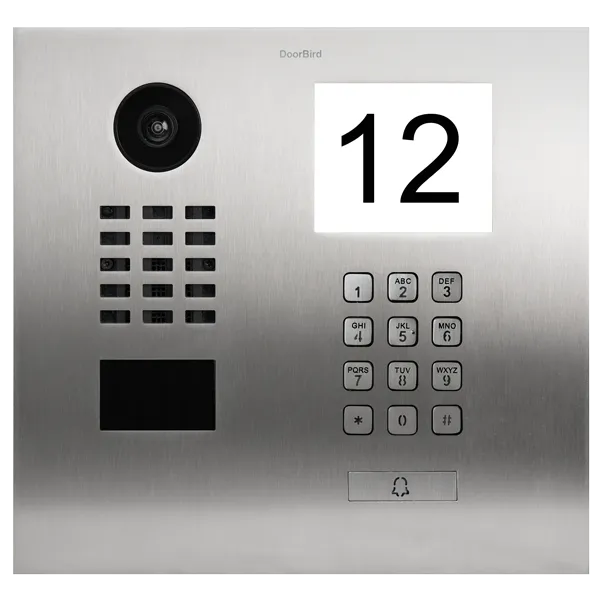DoorBird IP Intercom Video Door Station D2101IKH with Keypad - Flush backbox and Surface backbox available separately