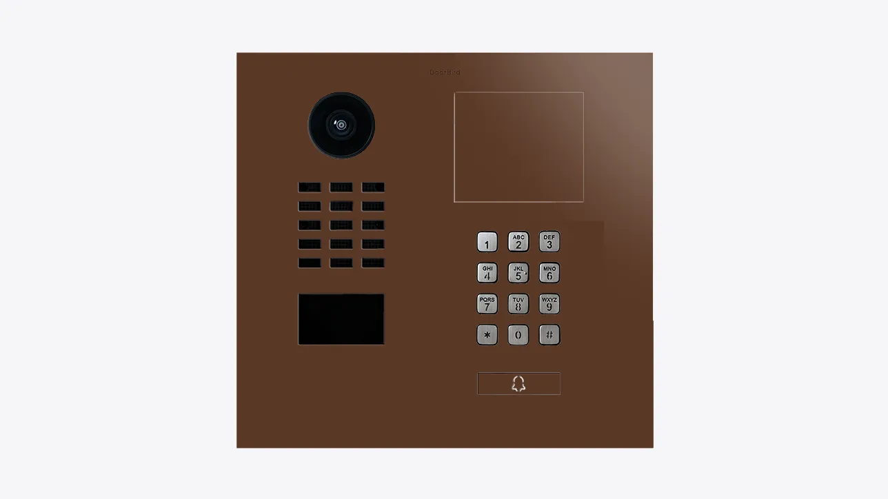 DoorBird IP Intercom Video Door Station D2101KH with Keypad - Flush backbox and Surface backbox available separately