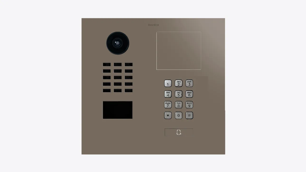 DoorBird IP Intercom Video Door Station D2101KH with Keypad - Flush backbox and Surface backbox available separately