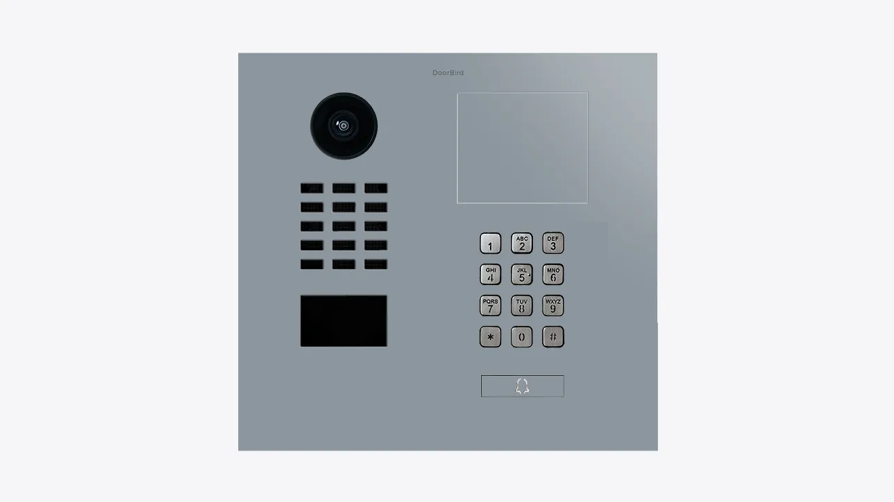 DoorBird IP Intercom Video Door Station D2101KH with Keypad - Flush backbox and Surface backbox available separately