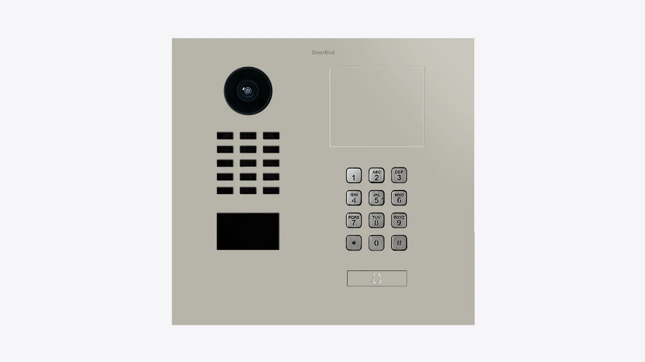 DoorBird IP Intercom Video Door Station D2101KH with Keypad - Flush backbox and Surface backbox available separately
