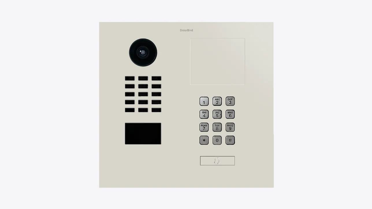 DoorBird IP Intercom Video Door Station D2101KH with Keypad - Flush backbox and Surface backbox available separately