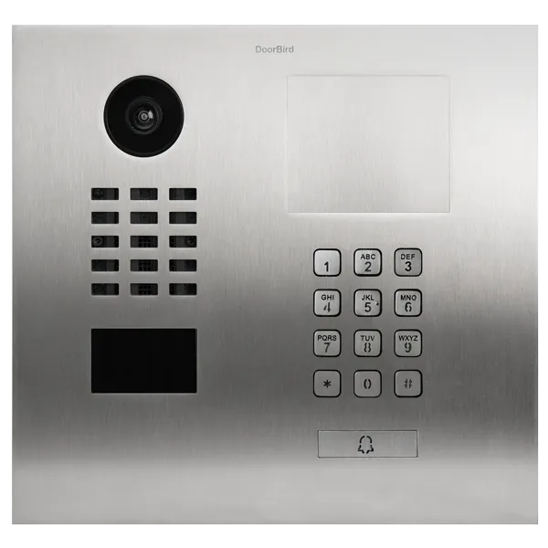DoorBird IP Intercom Video Door Station D2101KH with Keypad - Flush backbox and Surface backbox available separately
