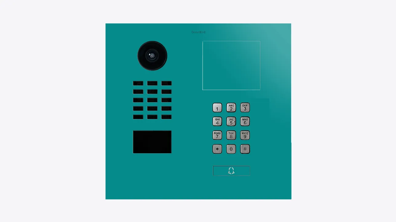 DoorBird IP Intercom Video Door Station D2101KH with Keypad - Flush backbox and Surface backbox available separately