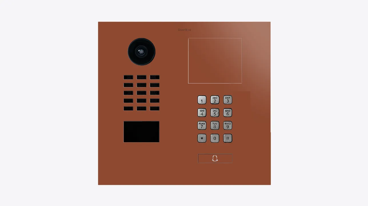 DoorBird IP Intercom Video Door Station D2101KH with Keypad - Flush backbox and Surface backbox available separately