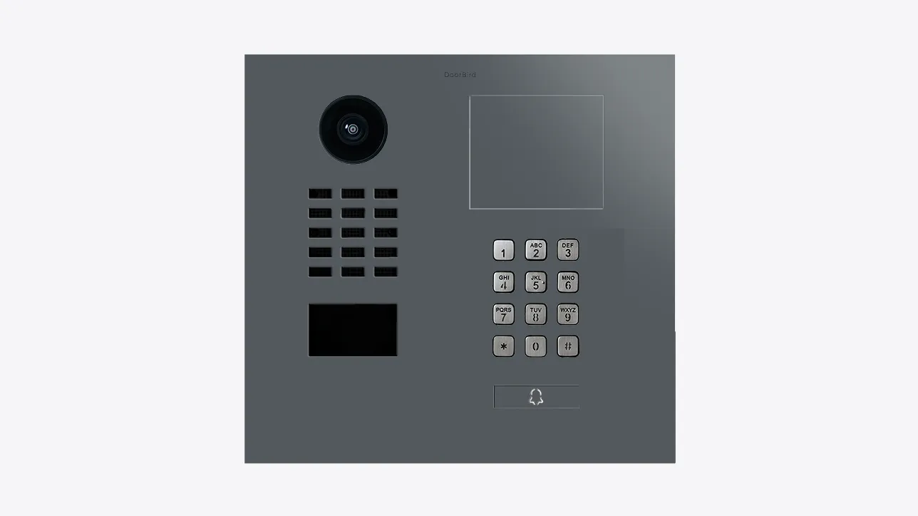 DoorBird IP Intercom Video Door Station D2101KH with Keypad - Flush backbox and Surface backbox available separately