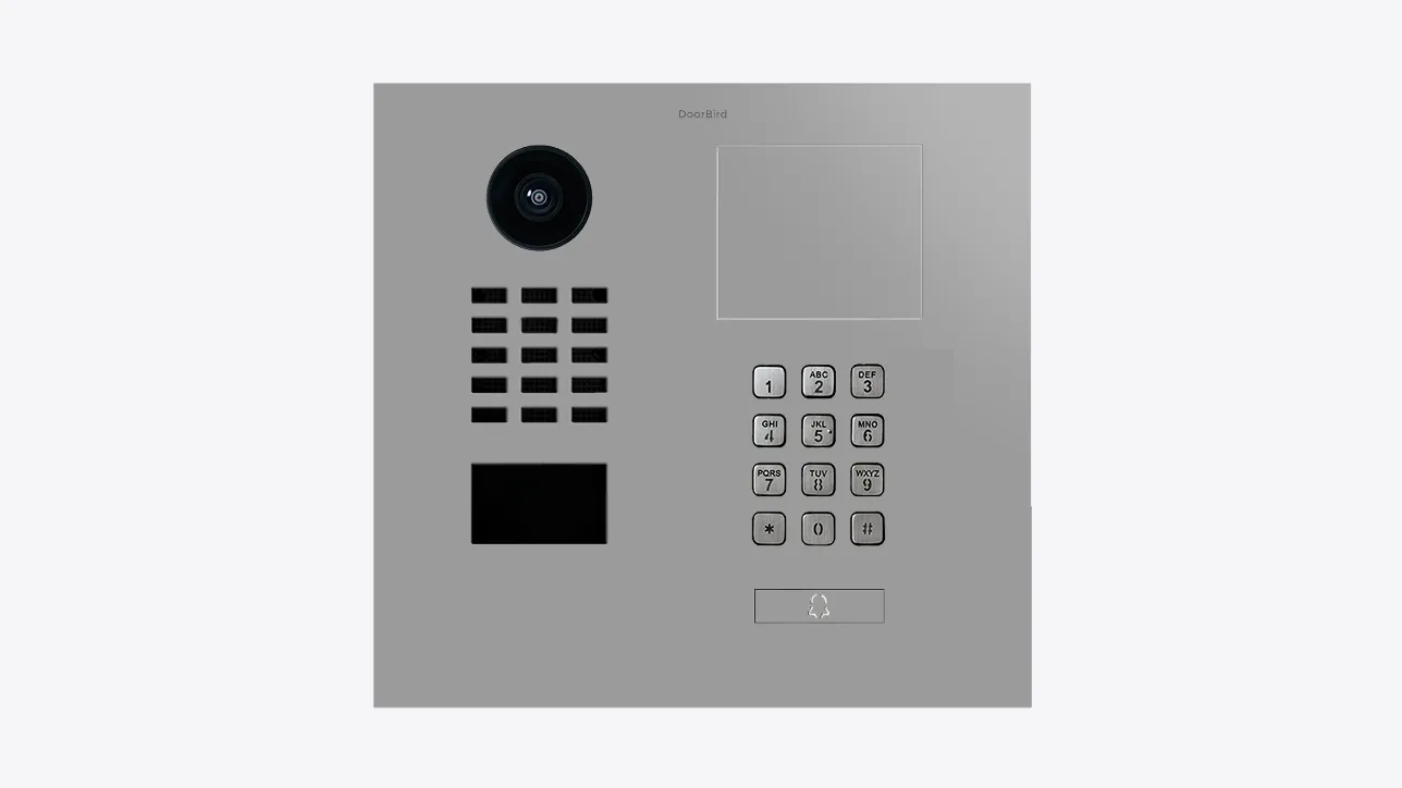 DoorBird IP Intercom Video Door Station D2101KH with Keypad - Flush backbox and Surface backbox available separately
