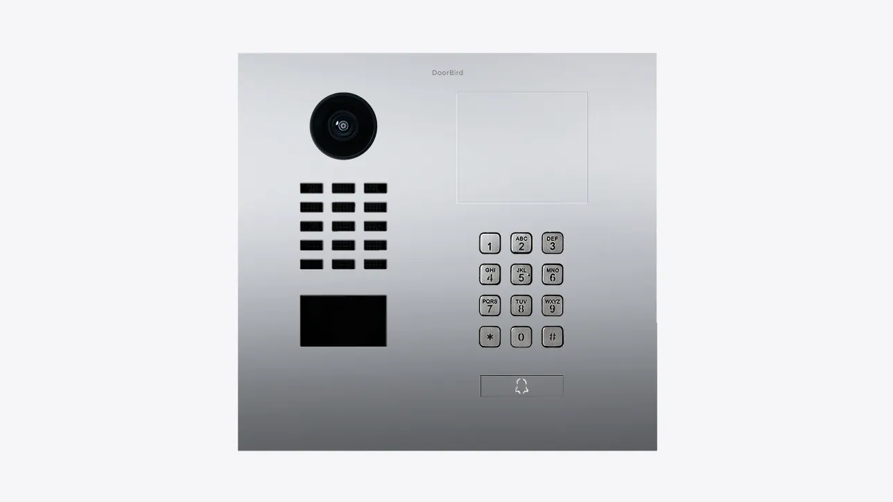 DoorBird IP Intercom Video Door Station D2101KH with Keypad - Flush backbox and Surface backbox available separately