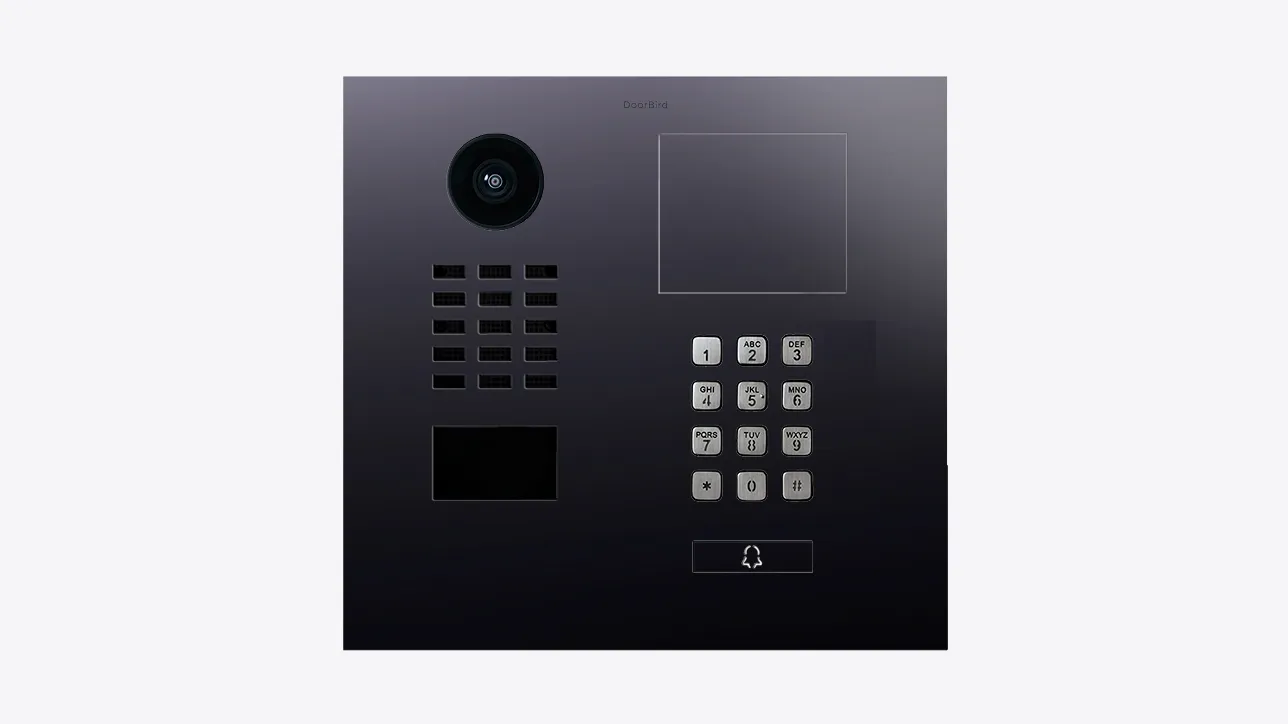 DoorBird IP Intercom Video Door Station D2101KH with Keypad - Flush backbox and Surface backbox available separately