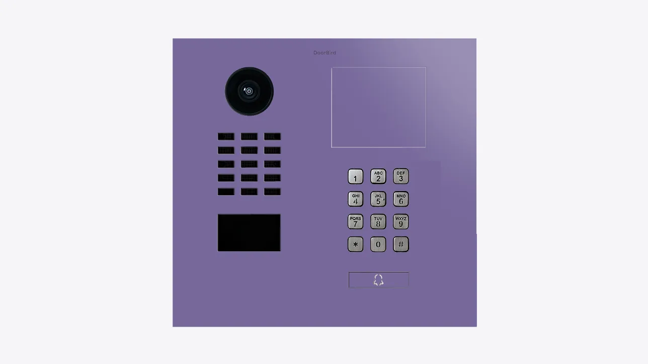 DoorBird IP Intercom Video Door Station D2101KH with Keypad - Flush backbox and Surface backbox available separately