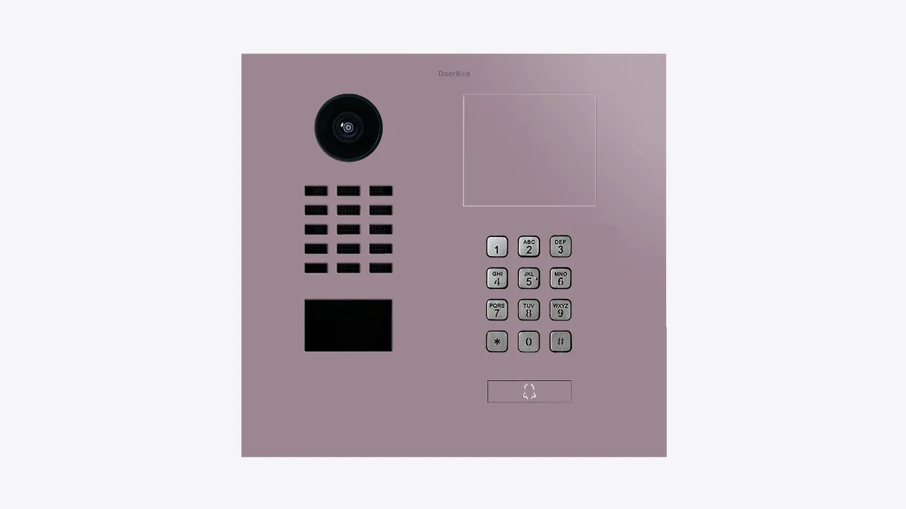DoorBird IP Intercom Video Door Station D2101KH with Keypad - Flush backbox and Surface backbox available separately