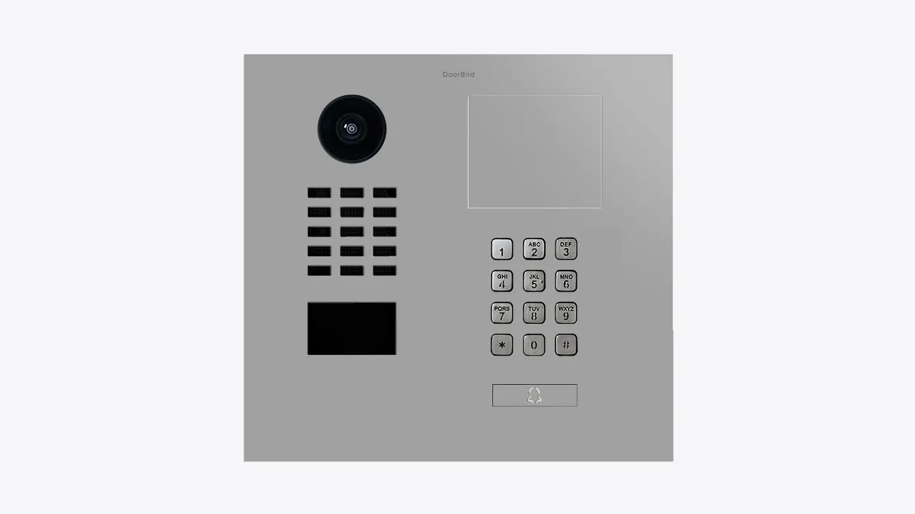 DoorBird IP Intercom Video Door Station D2101KH with Keypad - Flush backbox and Surface backbox available separately