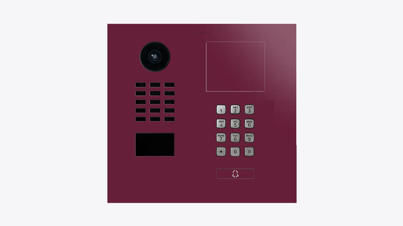 DoorBird IP Intercom Video Door Station D2101KH with Keypad - Flush backbox and Surface backbox available separately