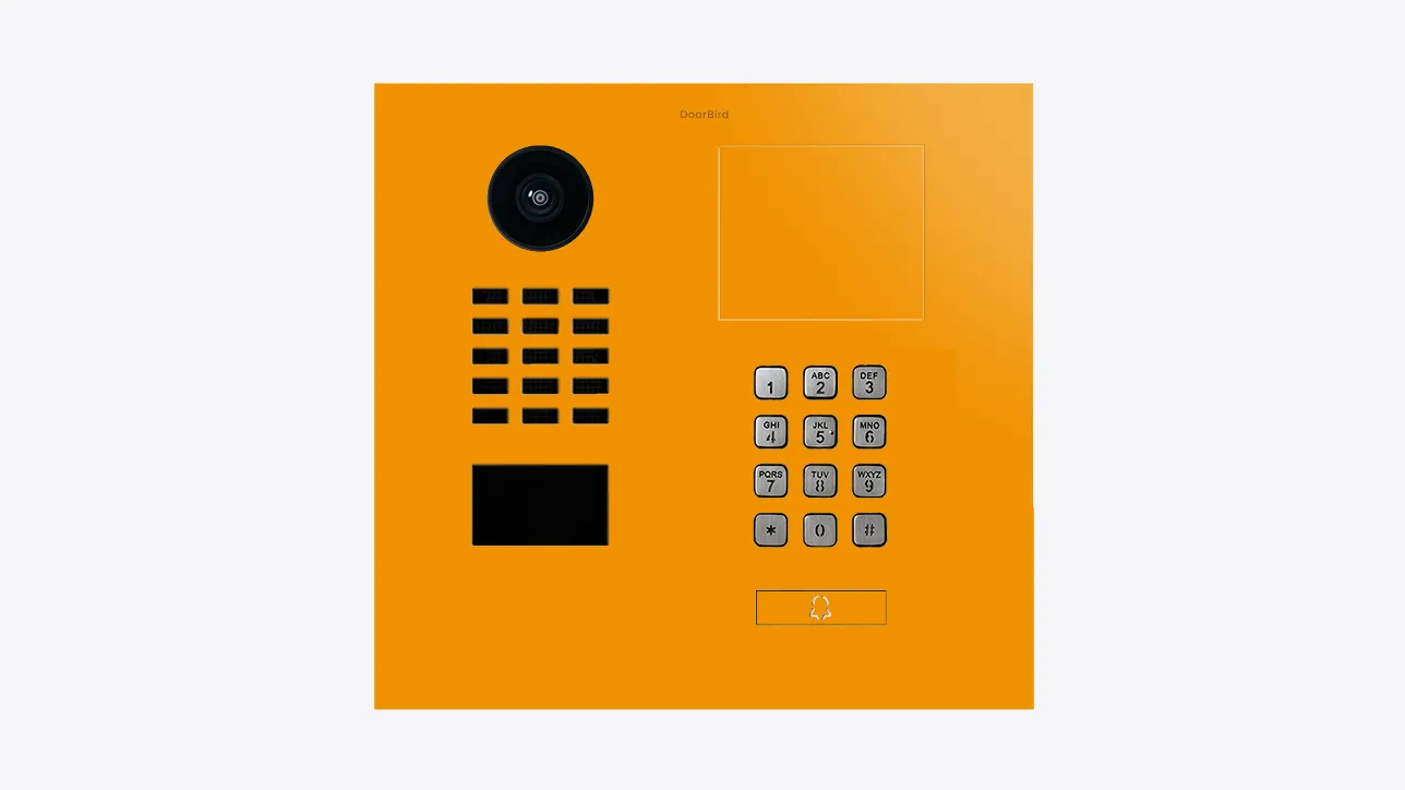 DoorBird IP Intercom Video Door Station D2101KH with Keypad - Flush backbox and Surface backbox available separately