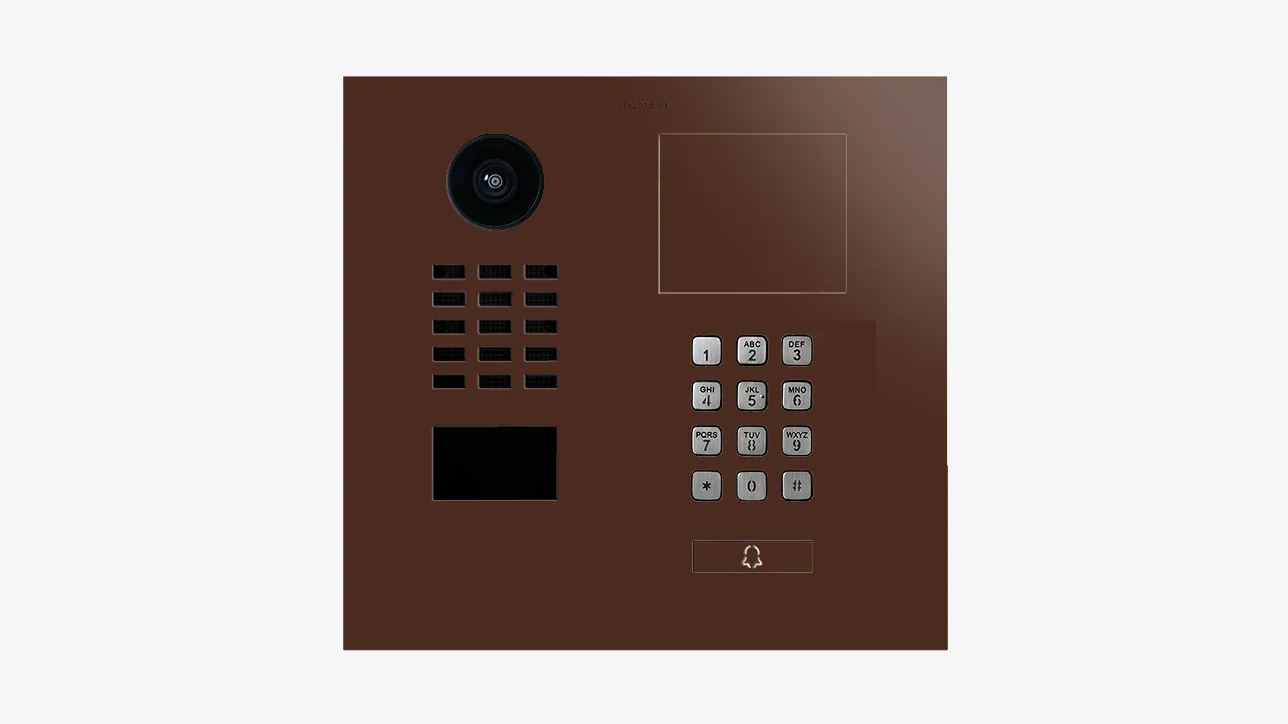 DoorBird IP Intercom Video Door Station D2101KH with Keypad - Flush backbox and Surface backbox available separately