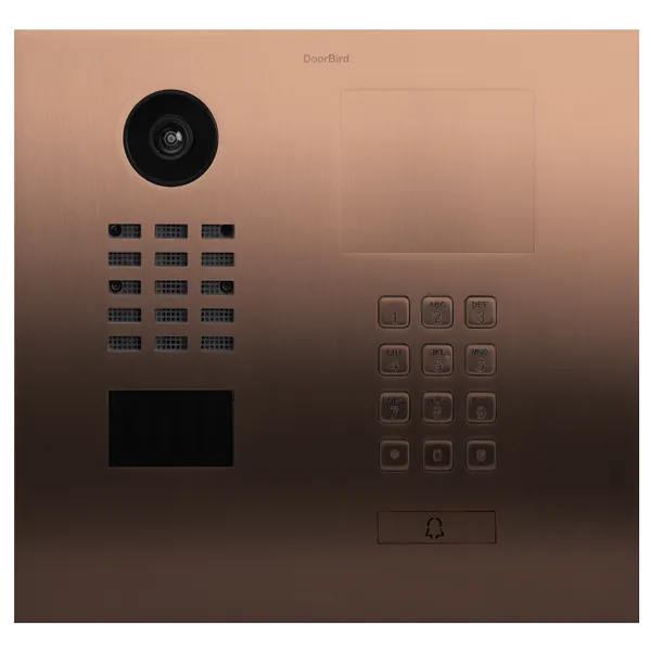 DoorBird IP Intercom Video Door Station D2101KH with Keypad - Flush backbox and Surface backbox available separately