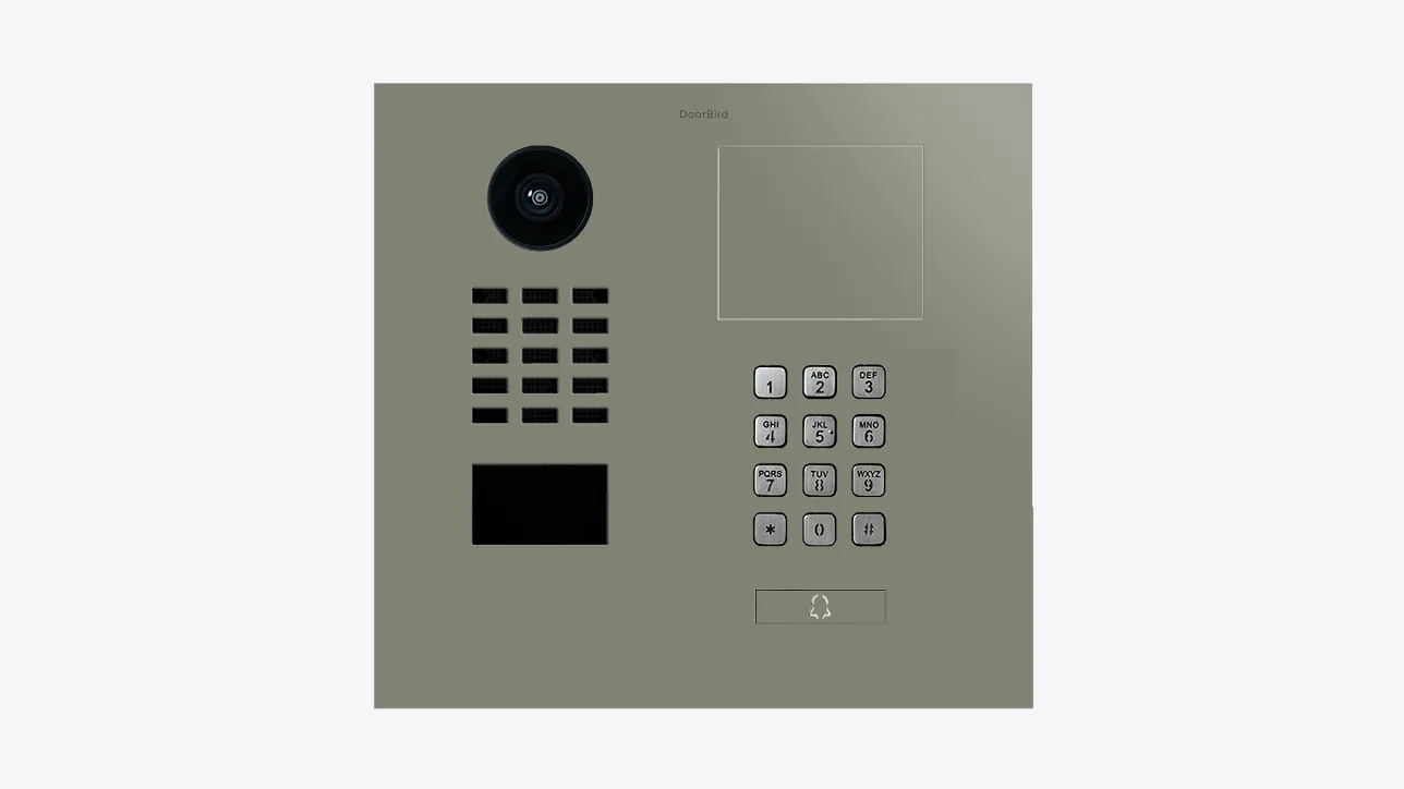 DoorBird IP Intercom Video Door Station D2101KH with Keypad - Flush backbox and Surface backbox available separately