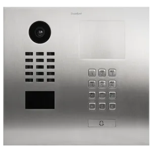 DoorBird IP Intercom Video Door Station D2101KH with Keypad - Flush backbox and Surface backbox available separately