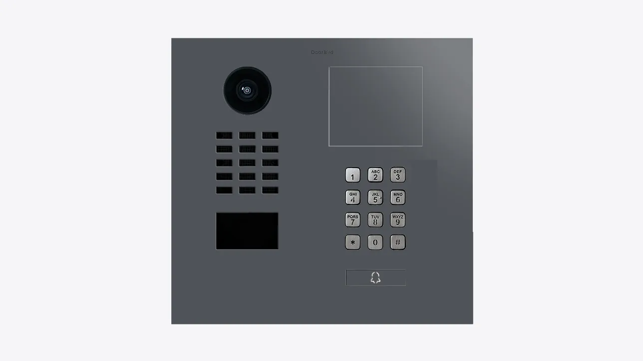 DoorBird IP Intercom Video Door Station D2101KH with Keypad - Flush backbox and Surface backbox available separately