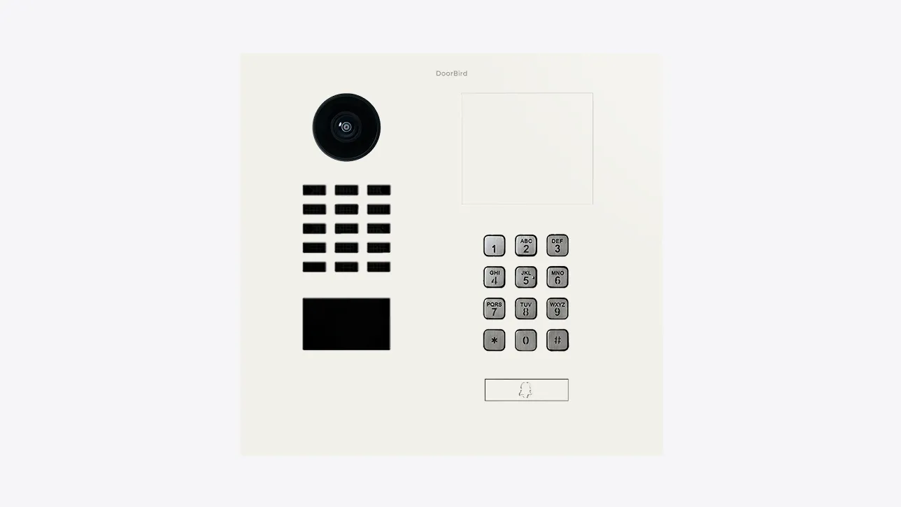 DoorBird IP Intercom Video Door Station D2101KH with Keypad - Flush backbox and Surface backbox available separately