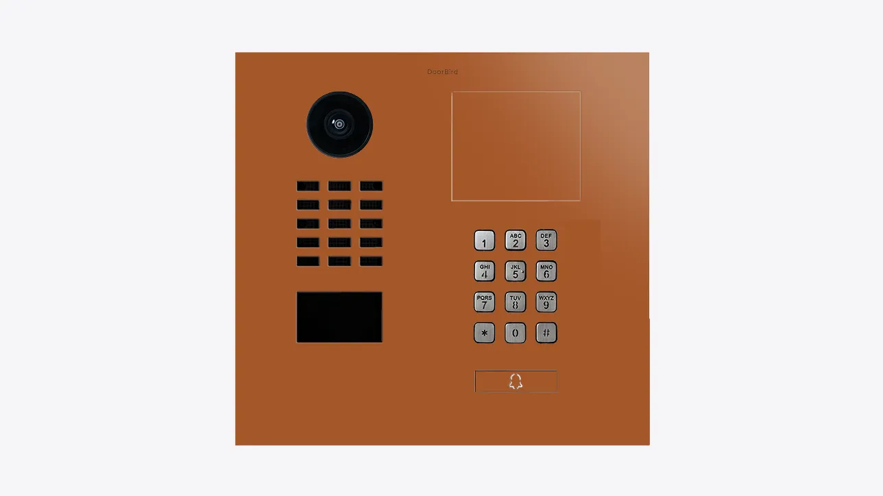 DoorBird IP Intercom Video Door Station D2101KH with Keypad - Flush backbox and Surface backbox available separately