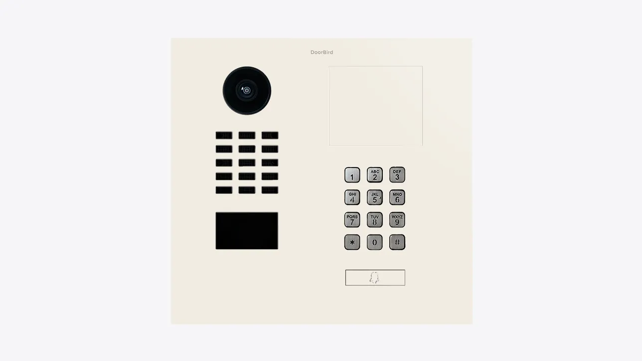 DoorBird IP Intercom Video Door Station D2101KH with Keypad - Flush backbox and Surface backbox available separately