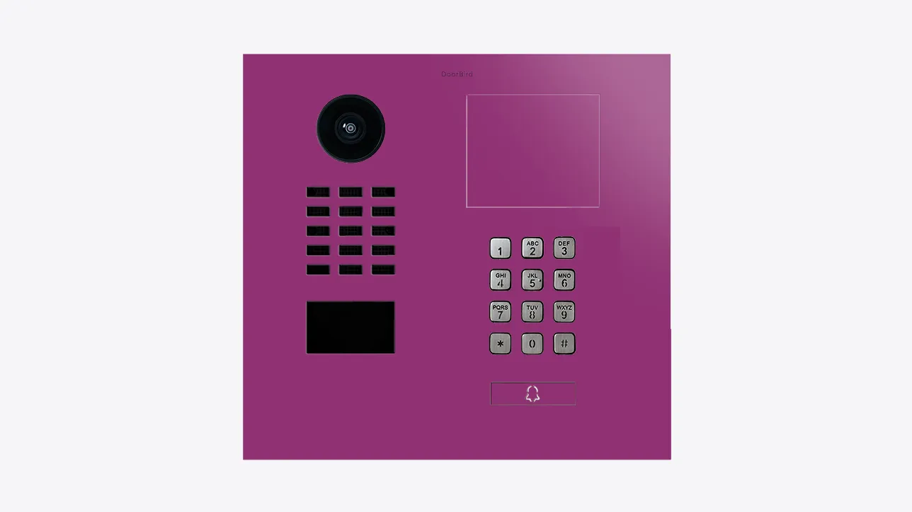 DoorBird IP Intercom Video Door Station D2101KH with Keypad - Flush backbox and Surface backbox available separately