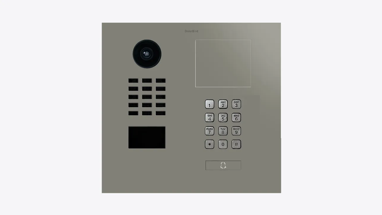 DoorBird IP Intercom Video Door Station D2101KH with Keypad - Flush backbox and Surface backbox available separately