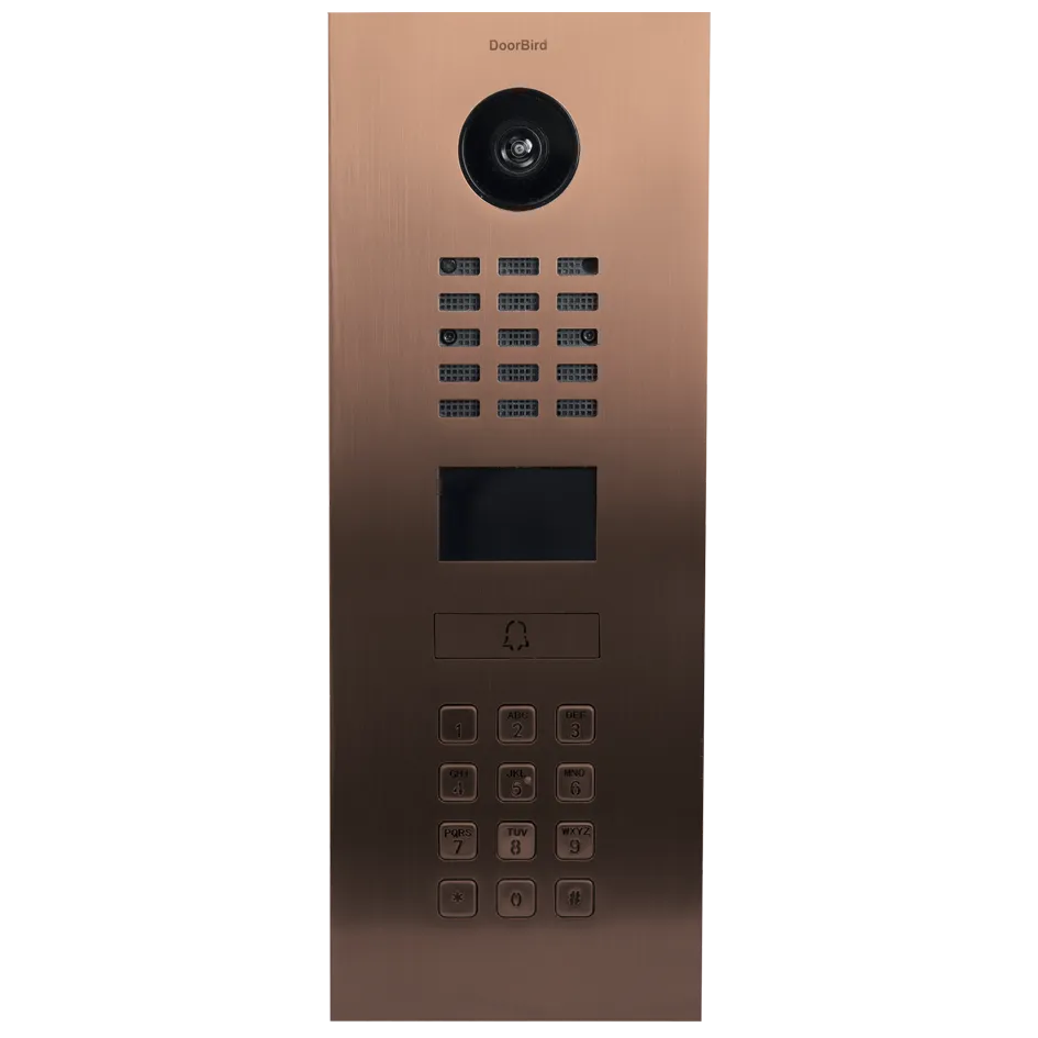DoorBird IP Intercom Video Door Station D2101KV with Keypad - Flush backbox and Surface backbox available separately