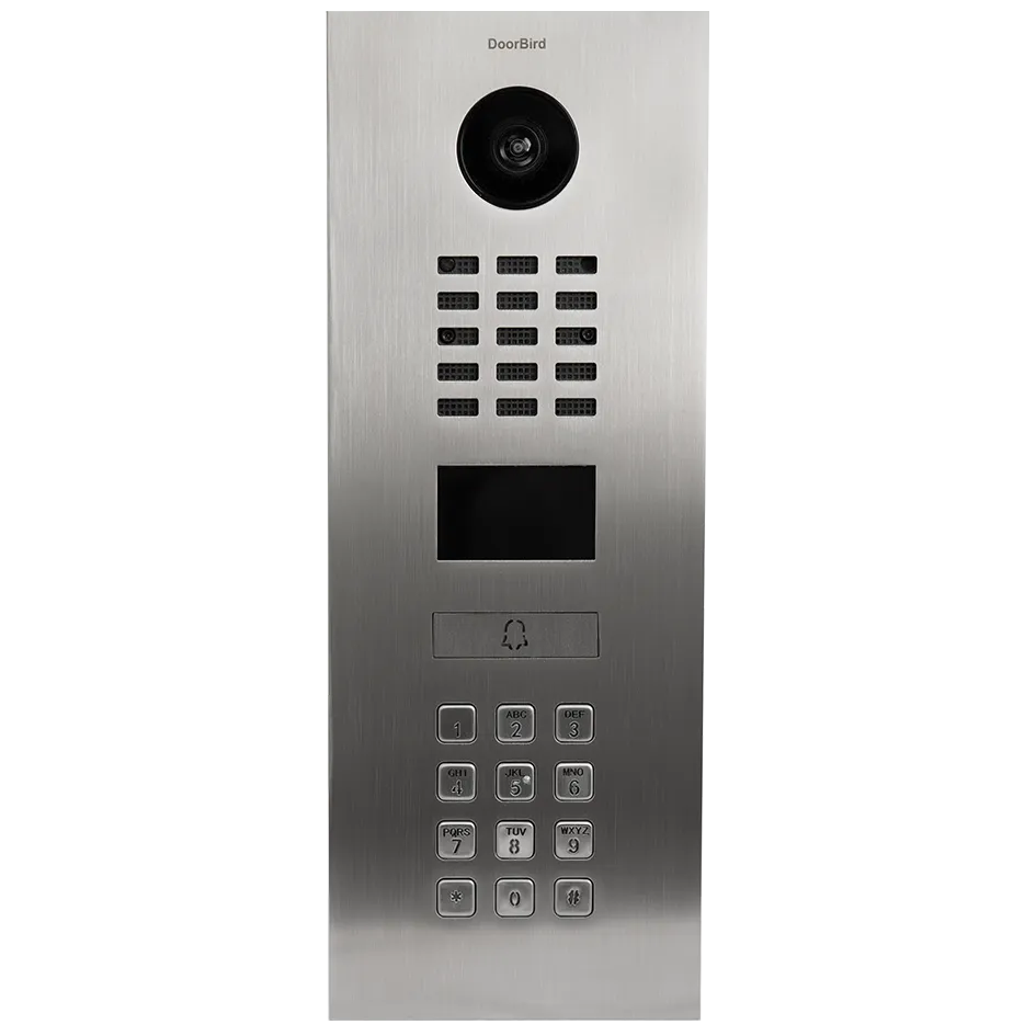 DoorBird IP Intercom Video Door Station D2101KV with Keypad - Flush backbox and Surface backbox available separately